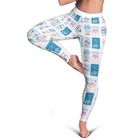 Hawaii Coastal Summer Postcard Leggings LT01 - Polynesian Pride