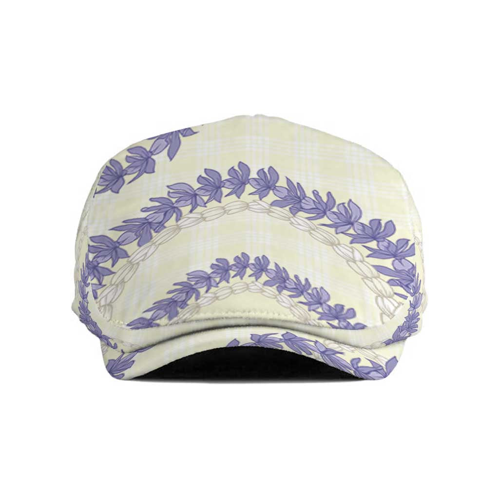 Hawaii Honohono Palaka Motifs Jeff Hat Hawaiian Orchid Lei