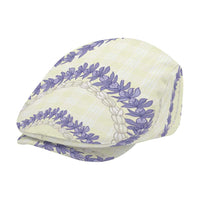 Hawaii Honohono Palaka Motifs Jeff Hat Hawaiian Orchid Lei