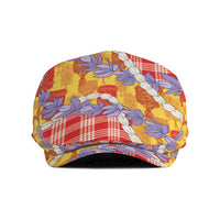 Hawaii Kahili Palaka Motifs Jeff Hat Hawaiian Honohono Pikake Lei