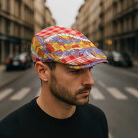 Hawaii Kahili Palaka Motifs Jeff Hat Hawaiian Honohono Pikake Lei