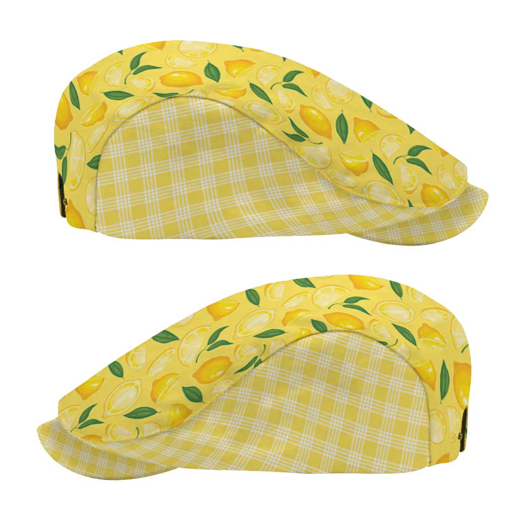 Hawaii Lemon Palaka Jeff Hat Striped Stylized