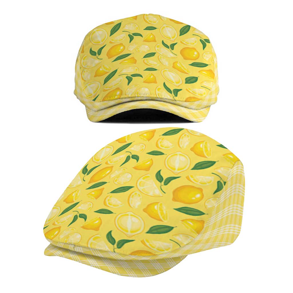 Hawaii Lemon Palaka Jeff Hat Striped Stylized