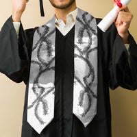 Hawaii Maile Lei Graduation Stole Aloha The Grey Color