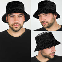 Hawaii Map Flag Spirit Bucket Hat Flag Polynesian Pattern
