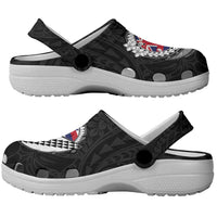 Hawaii Map Flag Spirit Clogs Shoes Flag Polynesian Pattern LT01 - Polynesian Pride