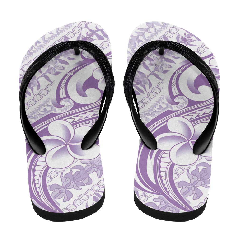 Hawaii Plumeria Lokelani Pikake Lei Flip Flops Poni Polynesian Tattoo