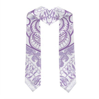 Hawaii Plumeria Lokelani Pikake Lei Graduation Stole Poni Polynesian Tattoo LT9 - Polynesian Pride