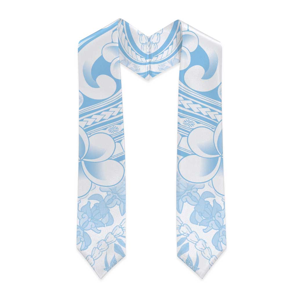 Hawaii Plumeria Lokelani Pikake Lei Graduation Stole Uliuli Polynesian Tattoo LT9 - Polynesian Pride