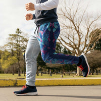 Hawaii Tropical Plant UliUli Jogger Pants Vibrant Polynesian Pattern