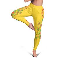 Hawaiian Kakau Tribal Sea Animals Tattoos Leggings Kanaka Maoli Flag Color Inspired LT03 - Polynesian Pride