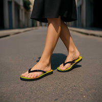 Hawaiian Mango Mele Kalikimaka Flip Flops Santa Claus Surfing with Mango Christmas Turtle