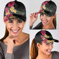 Hawaiian Plumeria and Hibiscus Classic Cap Colorful Style LT03 - Polynesian Pride