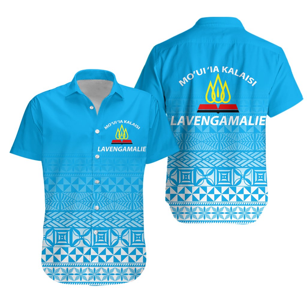 Tonga Lavengamalie College Tongan Pattern Hawaiian Shirt - LT12