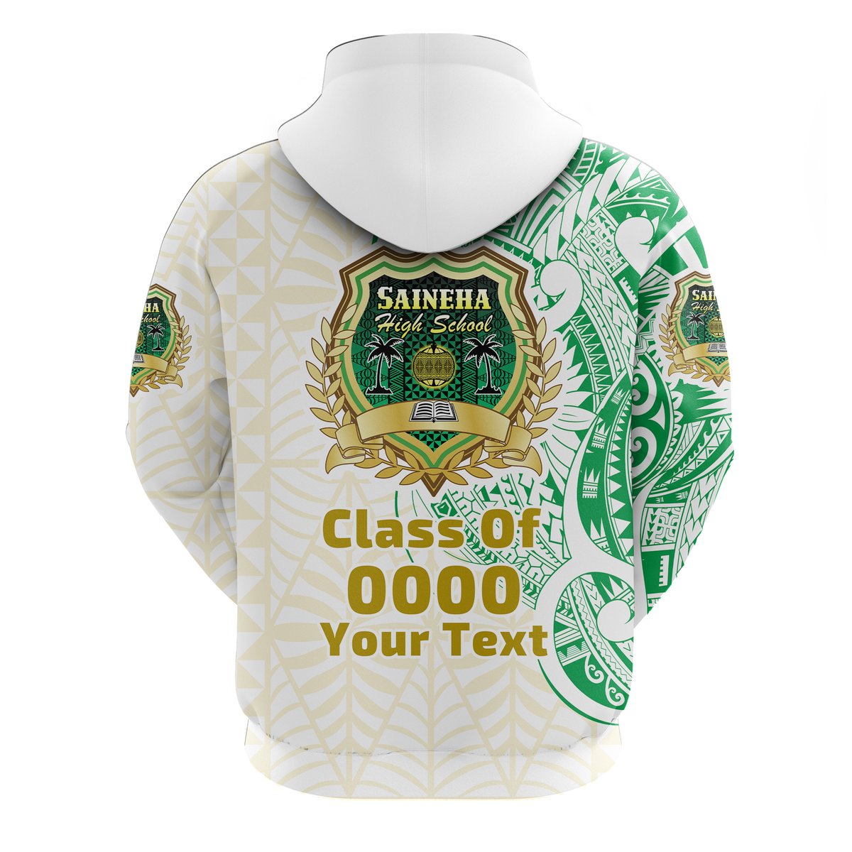 Custom Saineha Tonga Hoodie Tattoo Special Class of LT16 - Polynesian Pride
