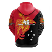 Papua New Guinea Hoodie Independence Day Flag Style LT16 - Polynesian Pride