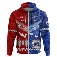 Tonga and Samoa Together Hoodie Unique Style LT8 - Polynesian Pride