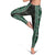 Jade Tukutuku Pattern Aotearoa Leggings Niho Taniwha and Puhoro Motifs LT07