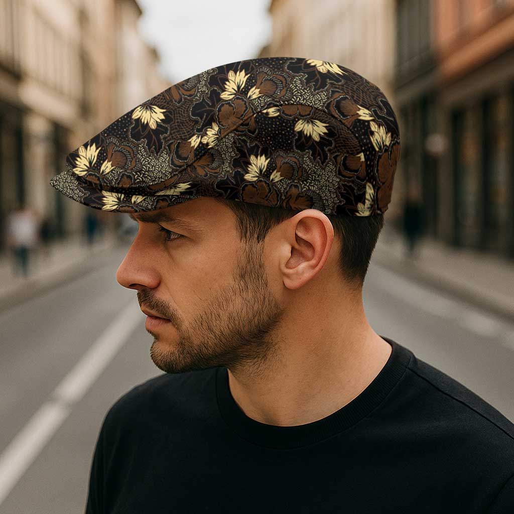 Javanese Batik Semen Jeff Hat Indonesian Traditional Pattern
