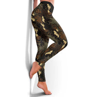 Javanese Batik Semen Leggings Indonesian Traditional Pattern