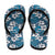 Karakarawa Bula Fiji Flip Flops Fijian Tapa Seamless Hibiscus - Polynesian Pride