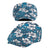 Karakarawa Bula Fiji Jeff Hat Fijian Tapa Seamless Hibiscus - Polynesian Pride