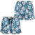 Karakarawa Bula Fiji Shorts for Women Fijian Tapa Seamless Hibiscus - Polynesian Pride