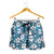 Karakarawa Bula Fiji Shorts for Women Fijian Tapa Seamless Hibiscus - Polynesian Pride