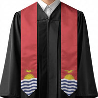 Kiribati Graduation Stole Flag Style