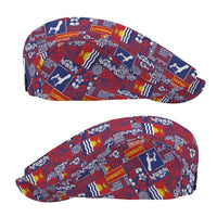 Kiribati Tekeraoi n te Kiritimati Jeff Hat Pacific Patchwork Xmas Vibes - Polynesian Pride