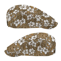 Kuvui Bula Fiji Jeff Hat Fijian Tapa Seamless Hibiscus LT14 - Polynesian Pride