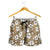 Kuvui Bula Fiji Shorts for Women Fijian Tapa Seamless Hibiscus - Polynesian Pride