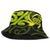 Lime Green New Zealand Mangopare Bucket Hat Aotearoa Maori Koru Style - Polynesian Pride