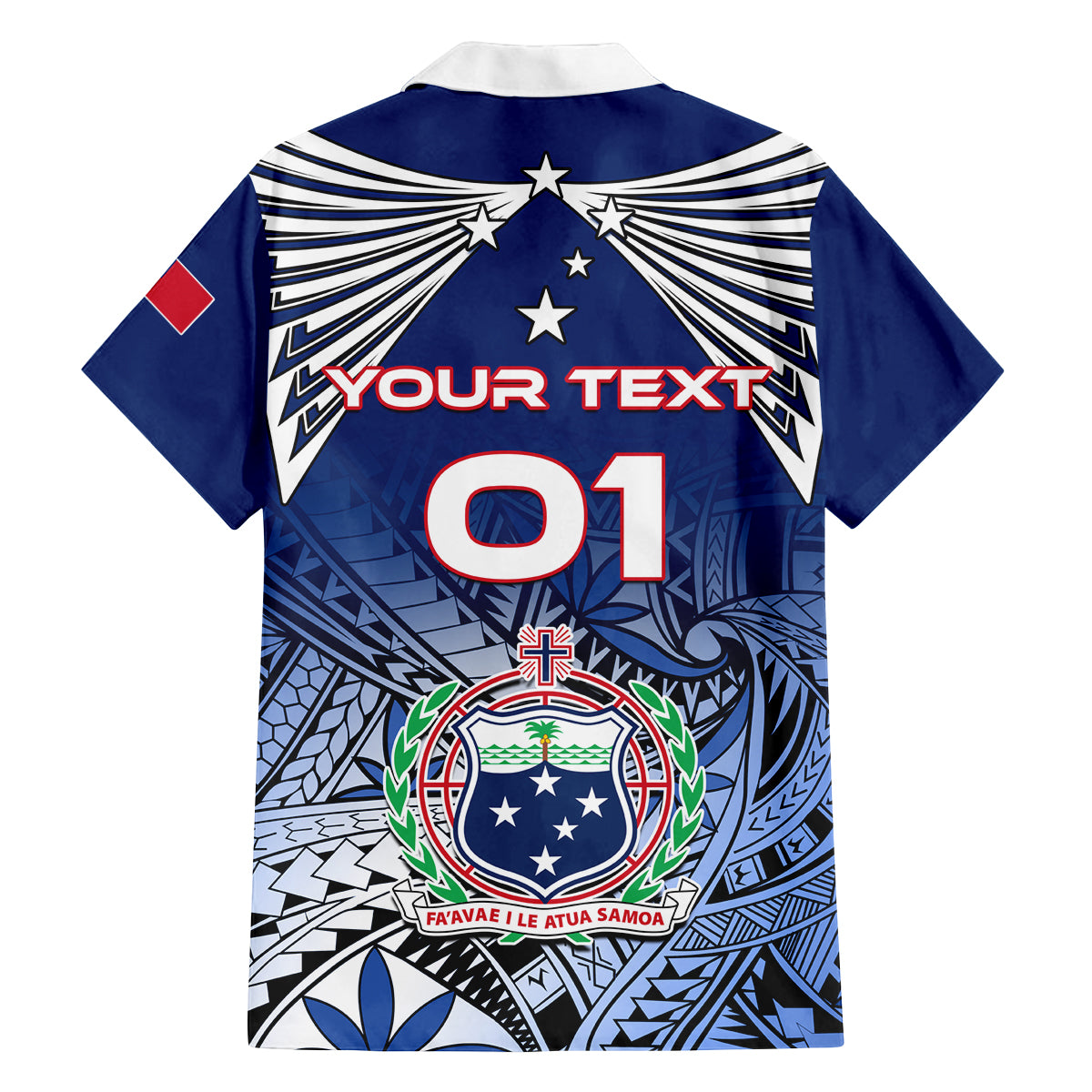 Custom Samoa Rugby Family Matching Puletasi Dress and Hawaiian Shirt Toa Samoa Myriad Patterns LT01 - Polynesian Pride