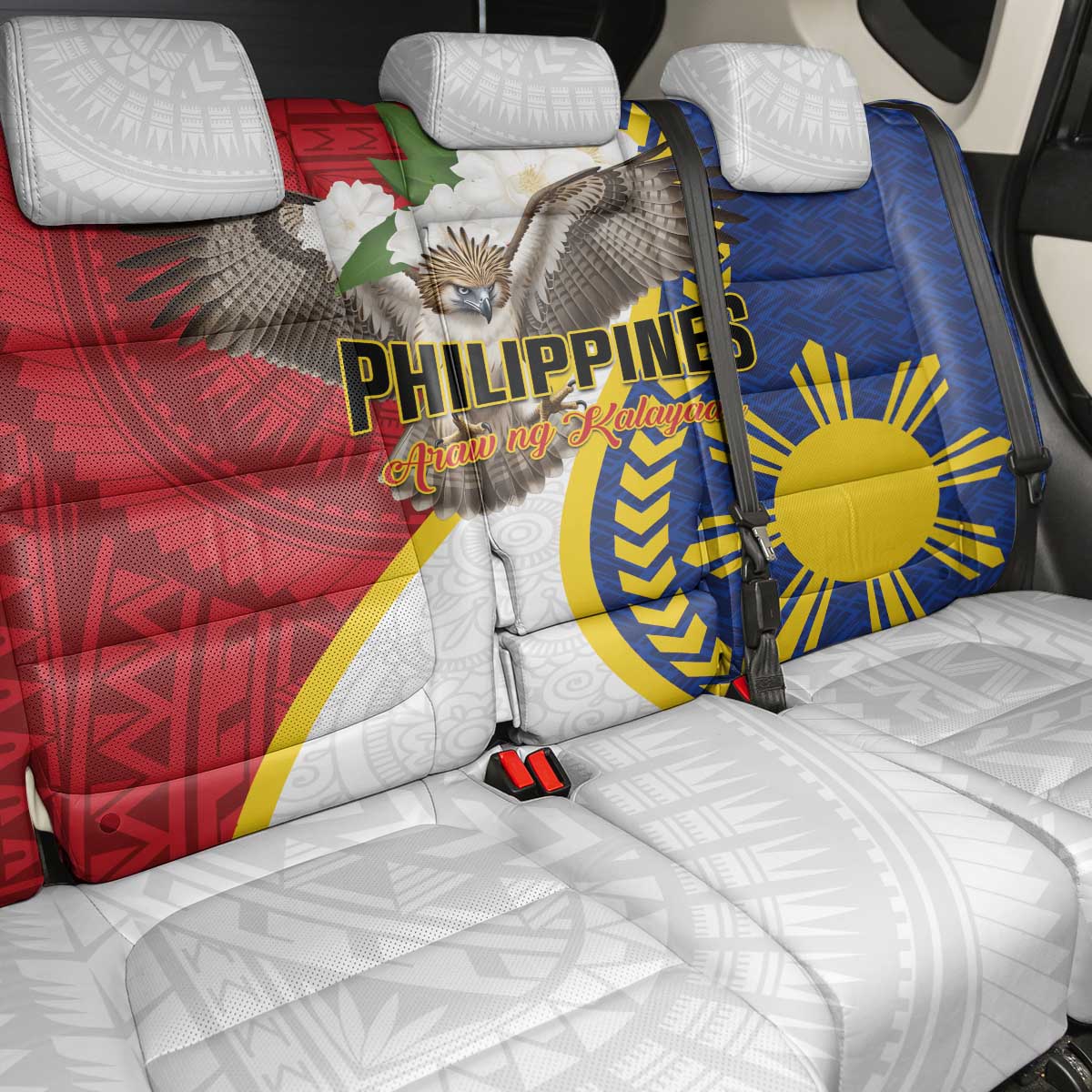 Philippines Back Car Seat Cover Filipino Araw ng Kalayaan