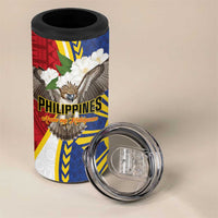 Personalized Philippines 4 in 1 Can Cooler Tumbler Filipino Araw ng Kalayaan