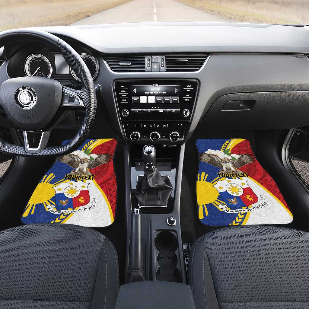 Personalized Philippines Car Mats Filipino Araw ng Kalayaan