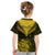 Personalised Aotearoa Kid T Shirt Maori Kiwi Yellow Fern LT01 - Polynesian Pride