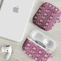 Hibiscus Bloom Island Tribal Waves AirPods Case Pink Polynesian Pattern LT01 - Polynesian Pride