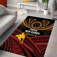 Papua New Guinea Bird of Paradise Area Rug 16 September 1975 Independence Day Anniversary