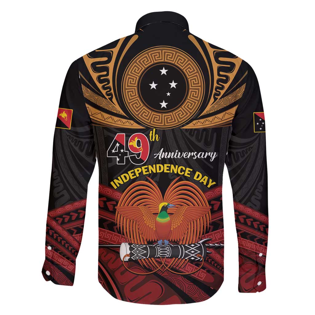 Papua New Guinea Bird of Paradise Family Matching Short Sleeve Bodycon Dress and Hawaiian Shirt 16 September 1975 Independence Day Anniversary LT01 - Polynesian Pride