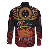Papua New Guinea Bird of Paradise Family Matching Short Sleeve Bodycon Dress and Hawaiian Shirt 16 September 1975 Independence Day Anniversary LT01 - Polynesian Pride
