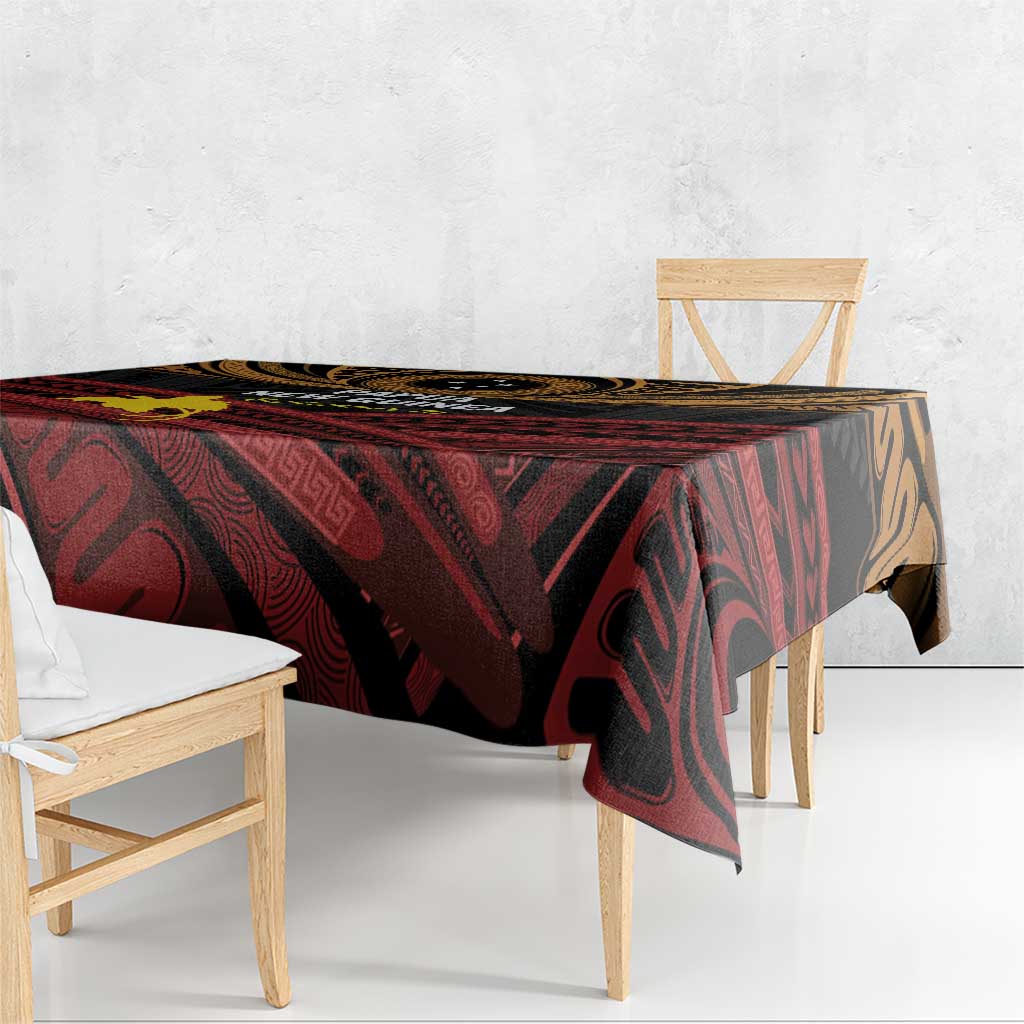 Papua New Guinea Bird of Paradise Tablecloth 16 September 1975 Independence Day Anniversary