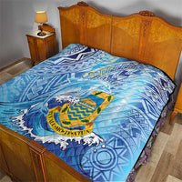 Tuvalu mo te Atua Quilt Tuvalu Dolphin Polynesian Pattern LT01 - Polynesian Pride