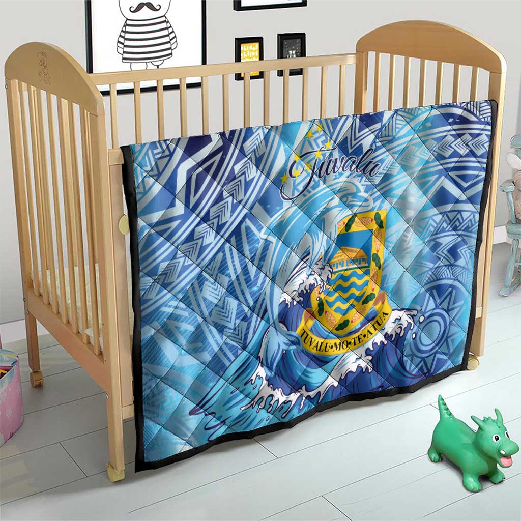 Tuvalu mo te Atua Quilt Tuvalu Dolphin Polynesian Pattern LT01 - Polynesian Pride