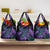 In September We Wear Teal And Purple Grocery Bag Magic Ribbon Semicolon