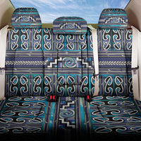 Maori Matariki Back Car Seat Cover Blue Galaxy Aesthetic Koru Art