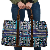 Maori Matariki Travel Bag Blue Galaxy Aesthetic Koru Art