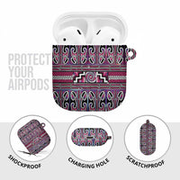 Maori Matariki AirPods Case Pink Galaxy Aesthetic Koru Art