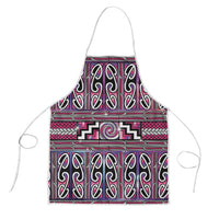 Maori Matariki Apron Pink Galaxy Aesthetic Koru Art